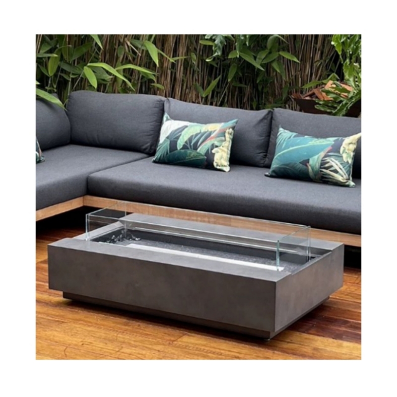 Outdoor Furniture Fire Pit - Современный комплект уличной мебели из кортеновской