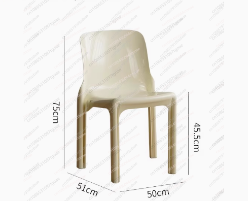 Outdoor Furniture Online - YY Ленивое пространство пластиковый обеденный стул