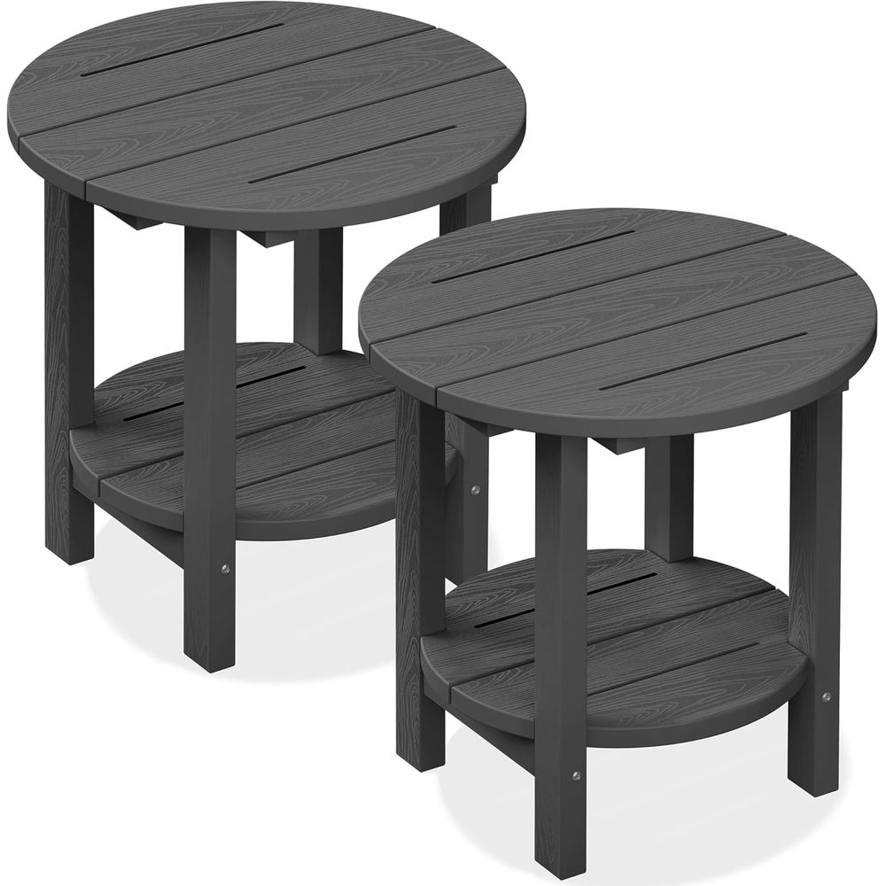 Outdoor Furniture Ofo - Комплект из 2 круглых уличных приставных