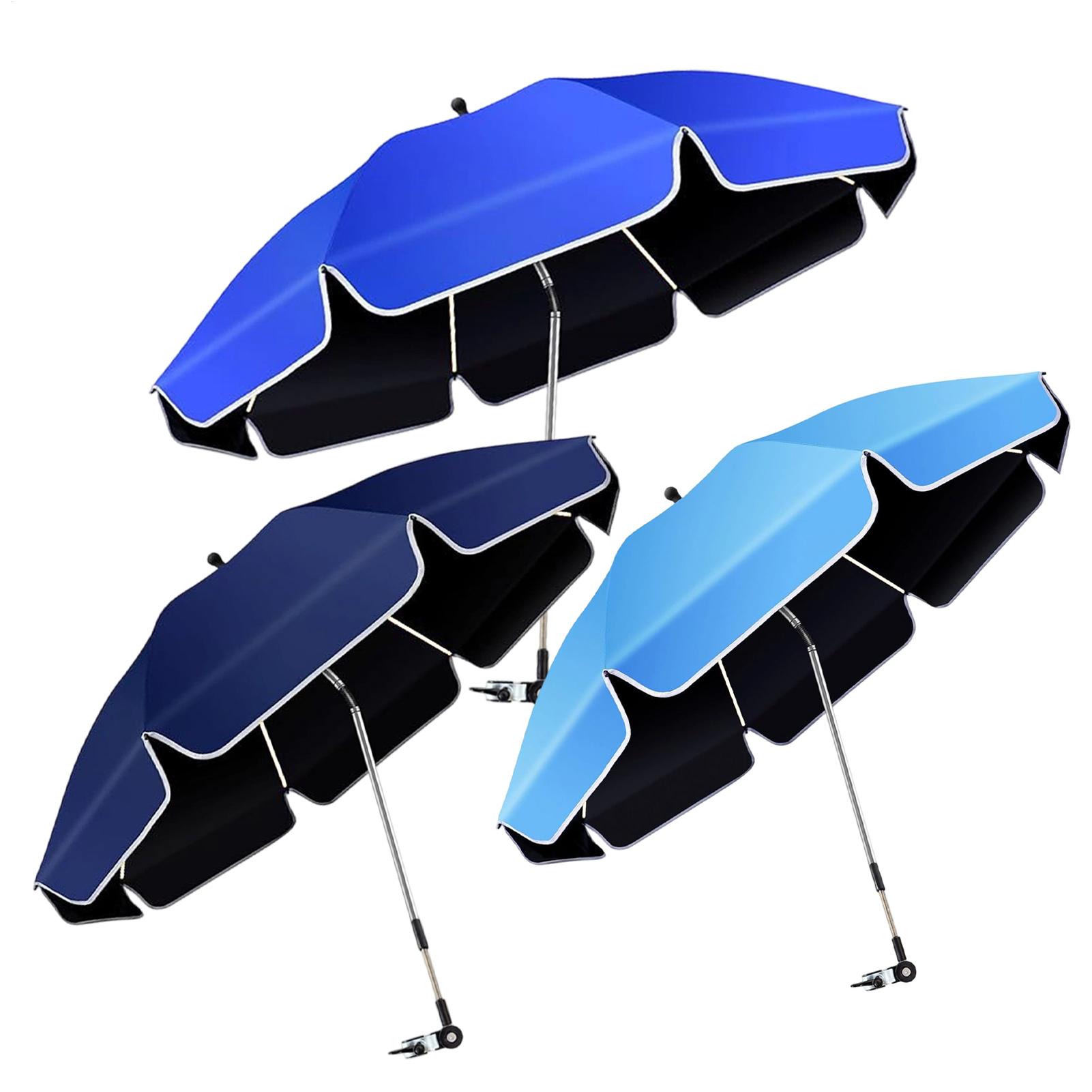 Parasol Umbrella Large - Водонепроницаемый пляжный зонт-шезлонг с креплением, вращающийся