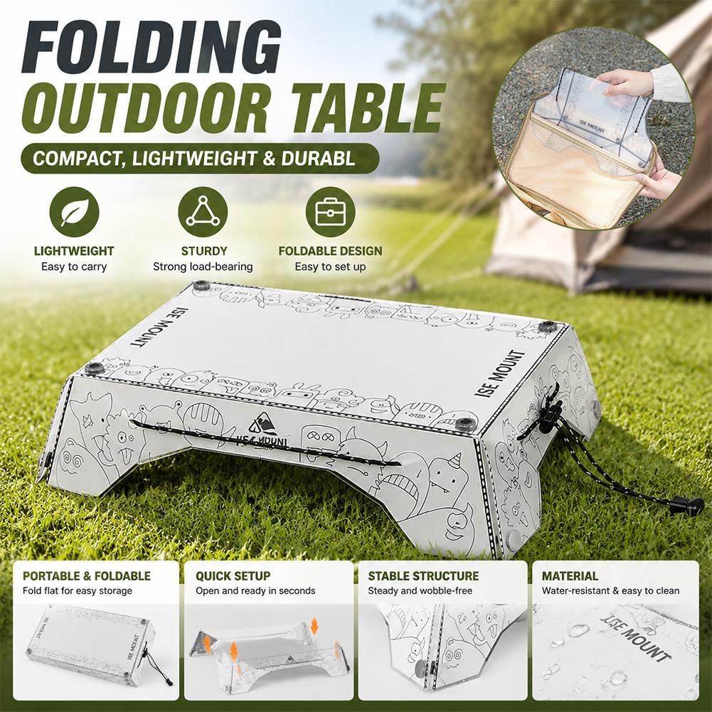 Outdoor Furniture Australia - Складной походный столик, сверхлегкий, из полипропилена,