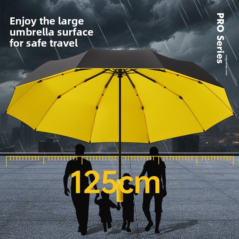 Зонт мужской складной, 125 см, – обзор и цена Parasol Umbrella Large