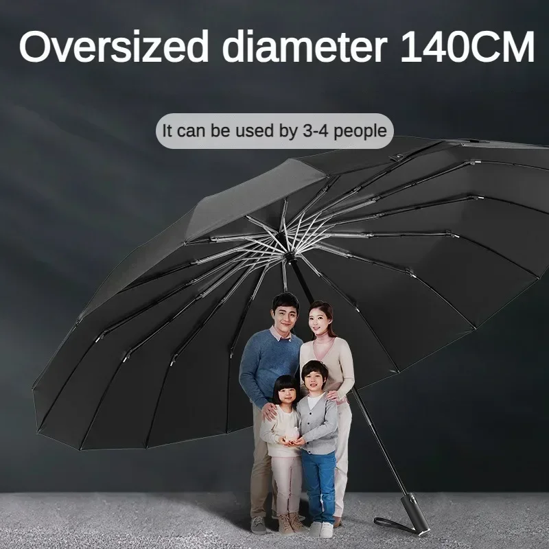 Super Large 140CM Automatic Fo – обзор и цена Parasol Umbrella Large