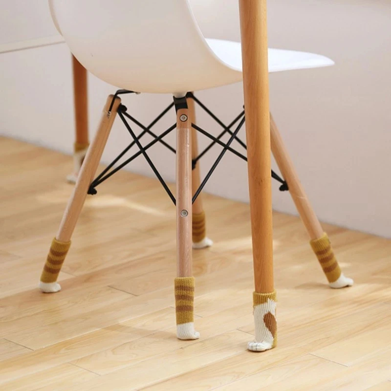 4 шт./компл., креативные носки – обзор и цена Outdoor Furniture Leg Protectors