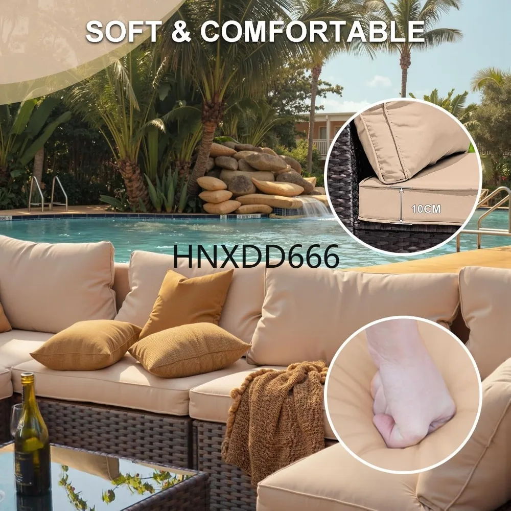 7-местный комплект садовой меб – обзор и цена Outdoor Furniture Fire Pit