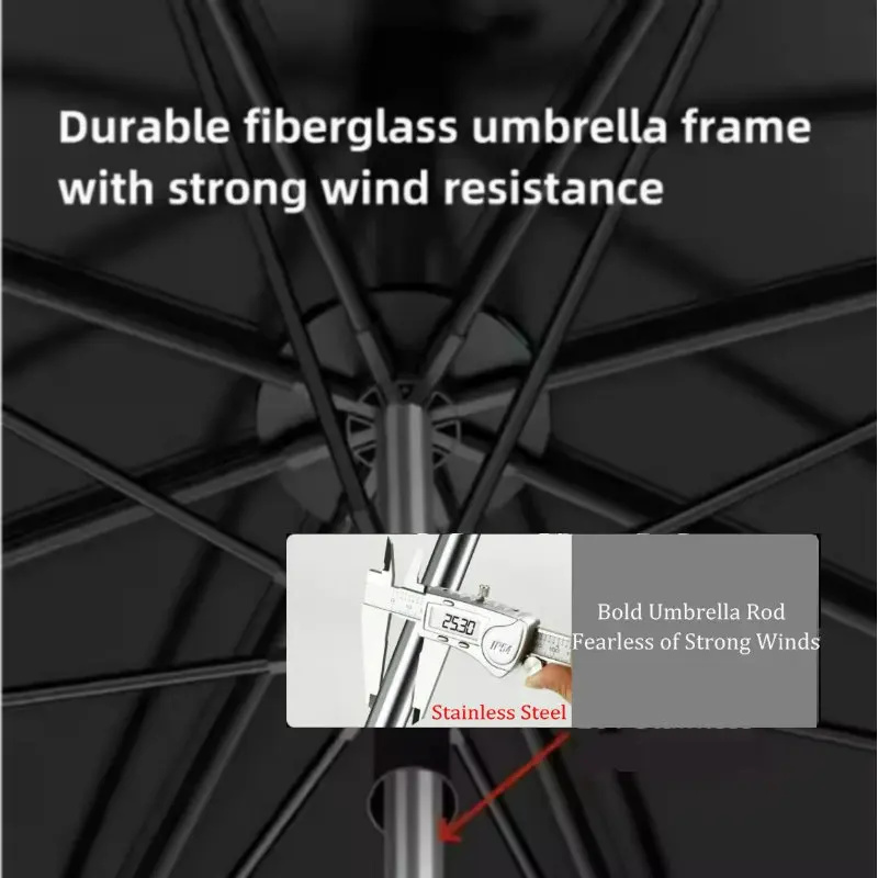 Большой зонт из нержавеющей ст – обзор и цена Parasol Umbrella Large