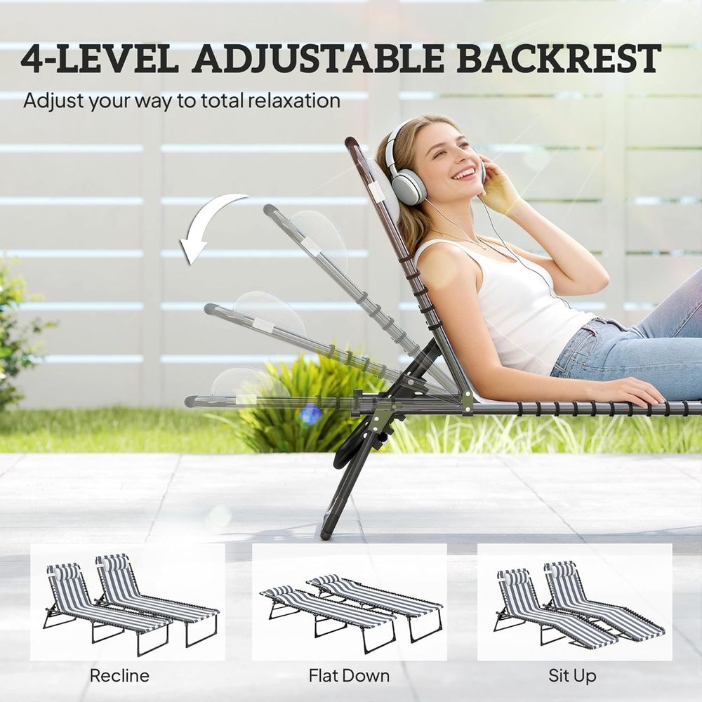 Набор уличных шезлонгов-кресел – обзор и цена Outdoor Furniture Ofo