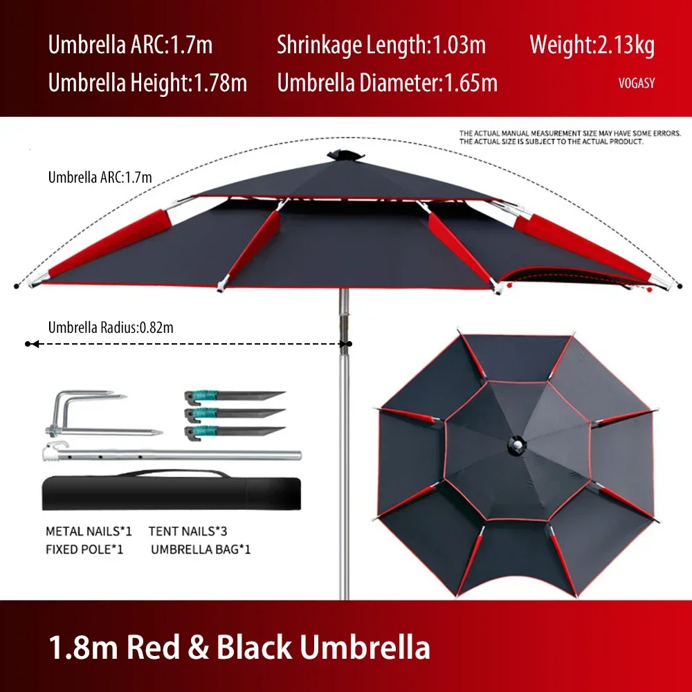1 шт. Двухслойный складной бол – обзор и цена Parasol Umbrella Large