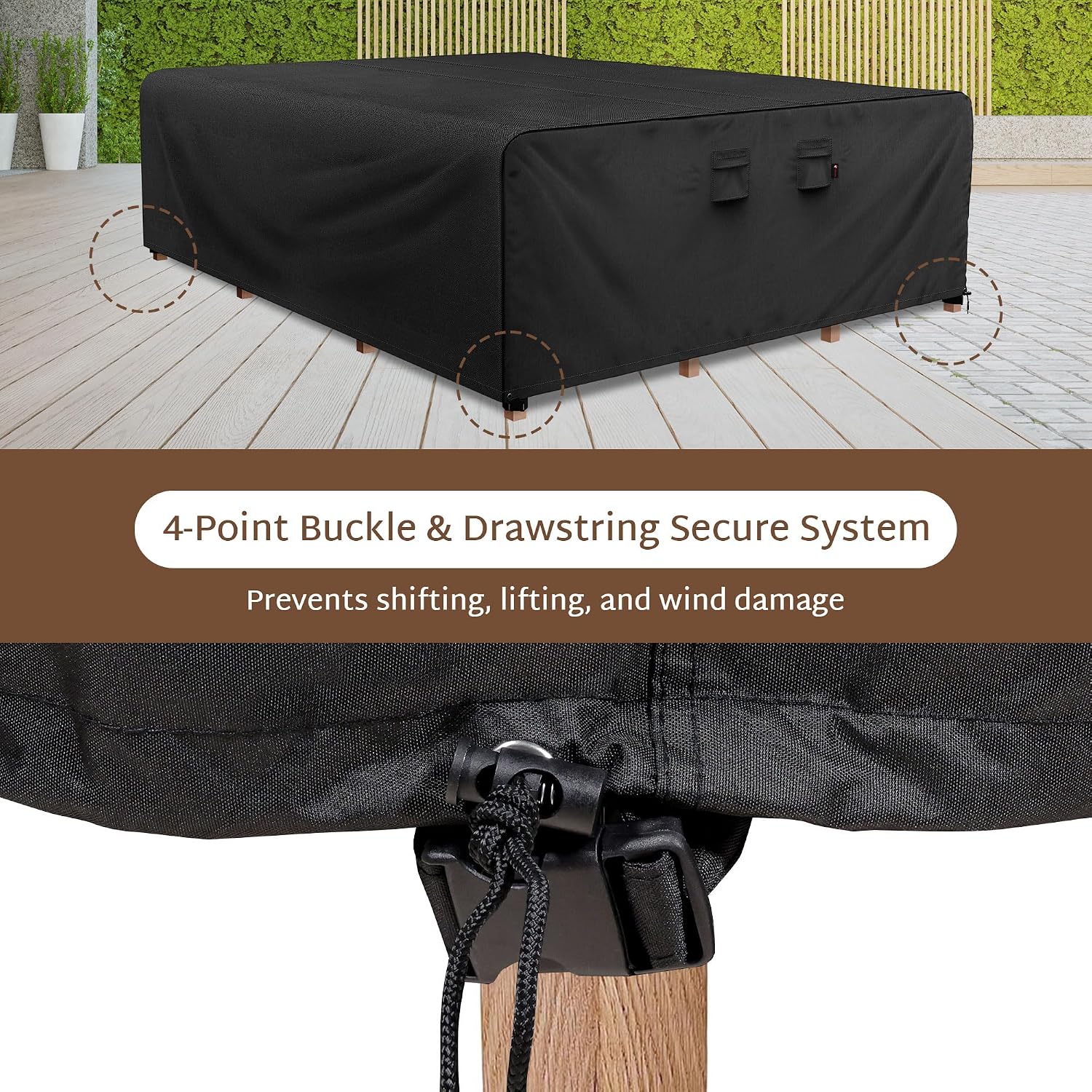 Прямоугольный чехол для улично – обзор и цена Outdoor Furniture Protector