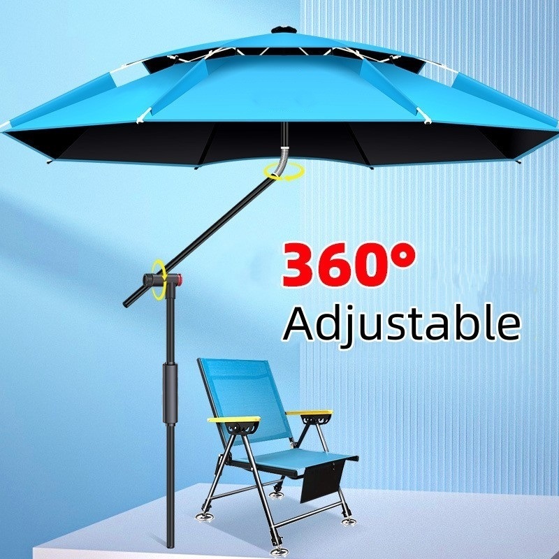 Синий зонт для рыбалки 2,0-2,6 – обзор и цена Parasol Umbrella Large