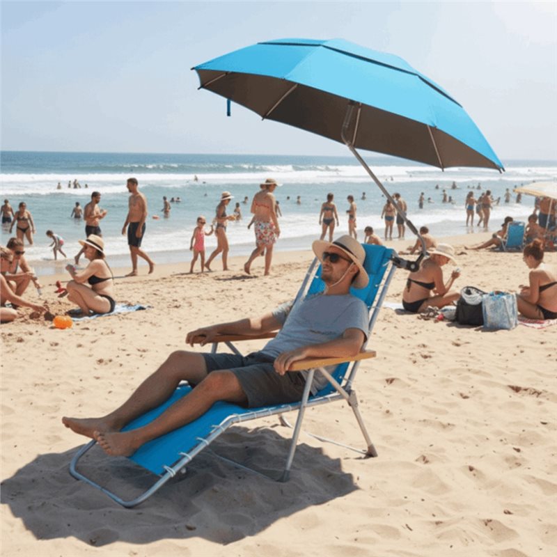 360 °   Вращающийся зонт-шезло – обзор и цена Parasol Umbrella Large