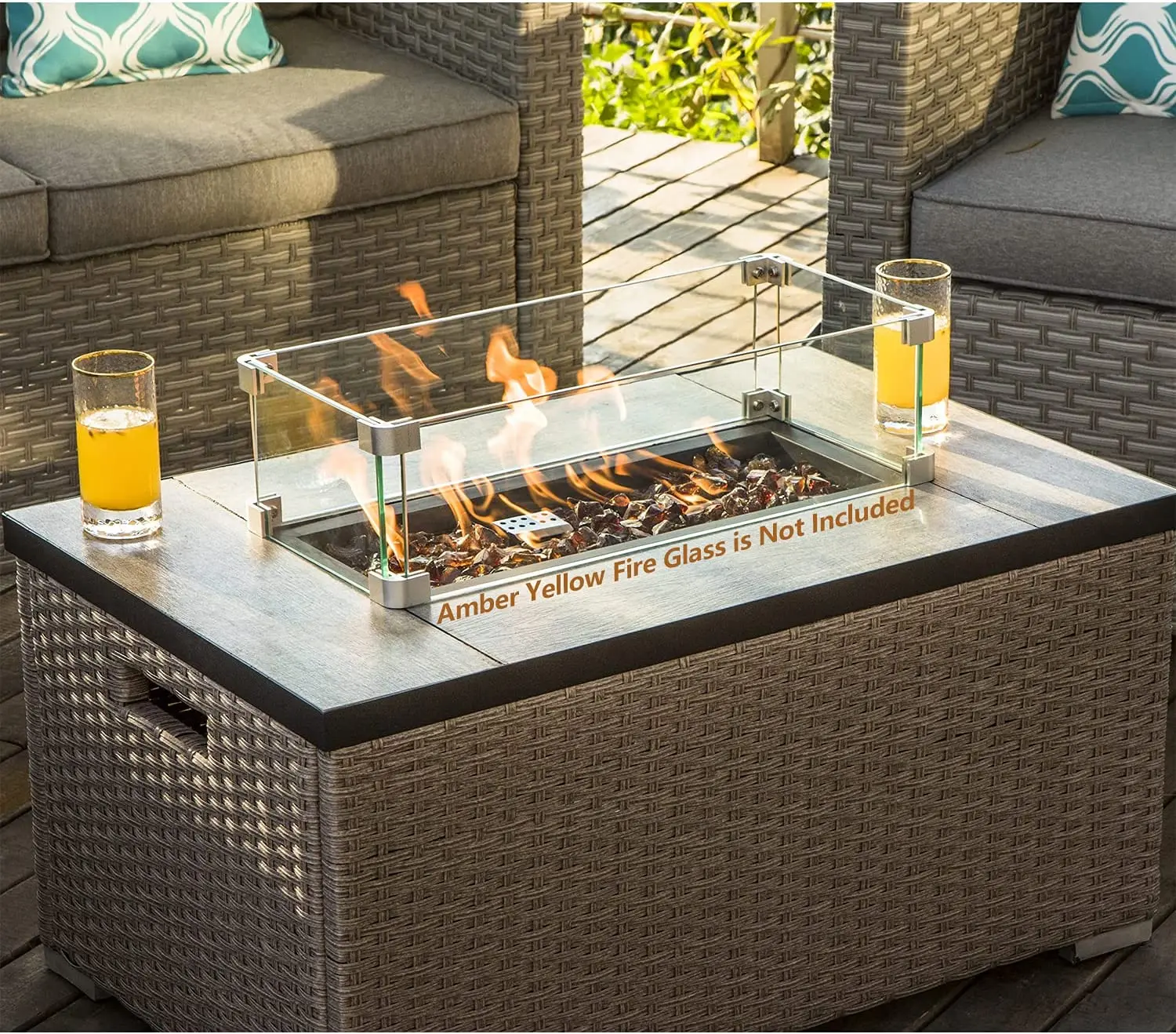 -Уличная мебель, 5-компонентны – обзор и цена Outdoor Furniture Fire Pit