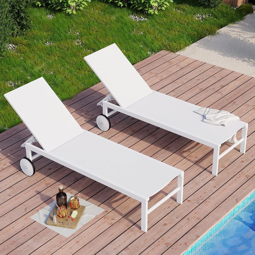 Комплект из 2 шезлонгов для па – обзор и цена Outdoor Furniture Ofo